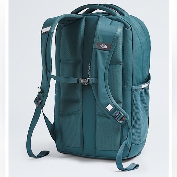 THE NORTH FACE Women’s Jester Luxe Backpack Space Blue Rose Gold Metallic NWT - Picture 3 of 12